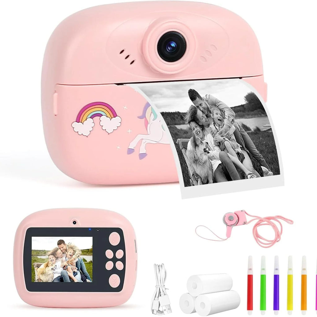 Mini Camera Printer – Instant Digital Camera & Printer