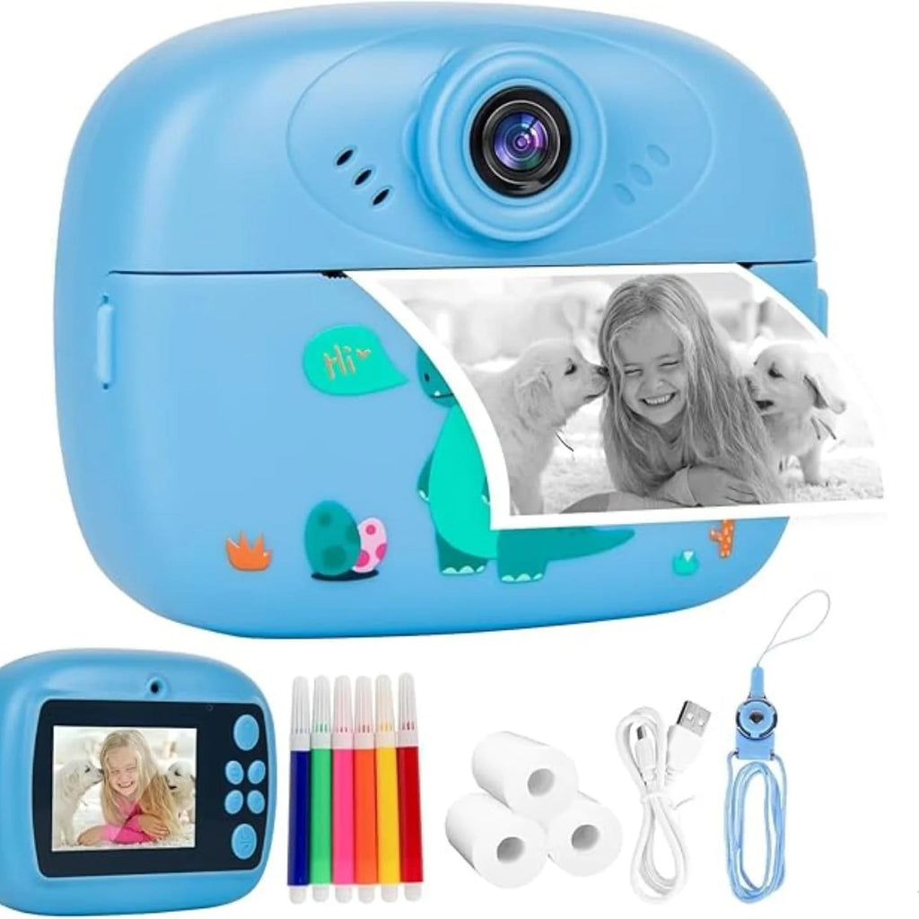 Mini Camera Printer – Instant Digital Camera & Printer